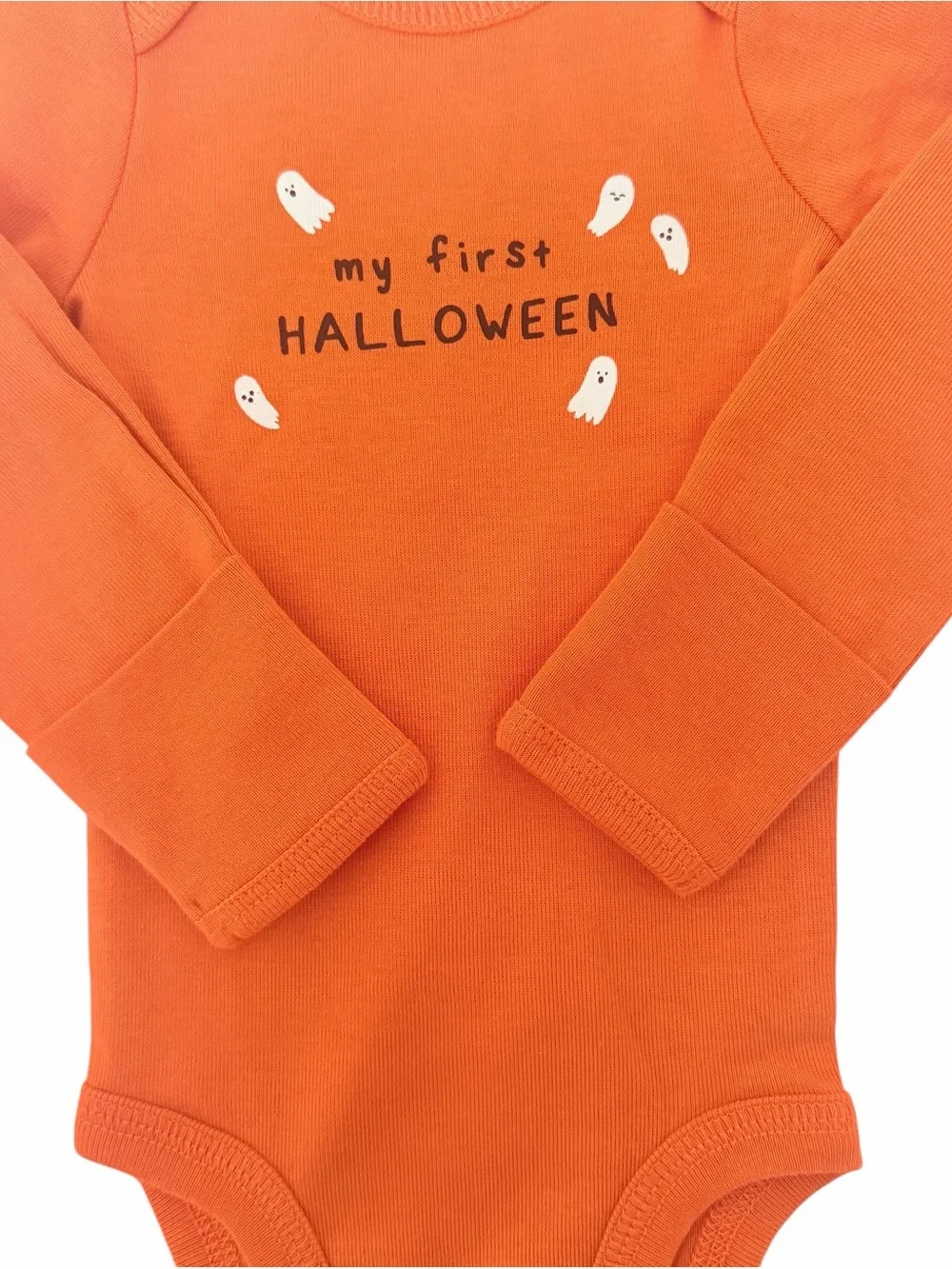 Carter's My First Halloween 2 Pack Newborn Bodysuits NWT